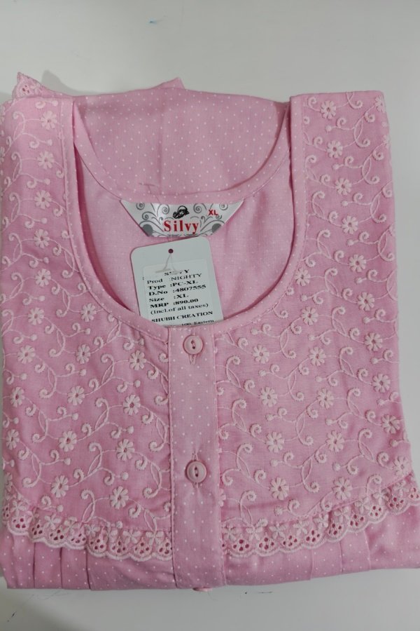 Silvy Premium Nighty XL Pink #001277