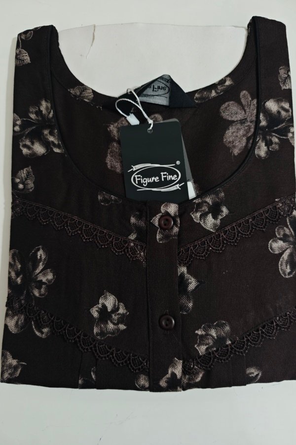 Figure Fine Alpine Nighty XL Black #001050