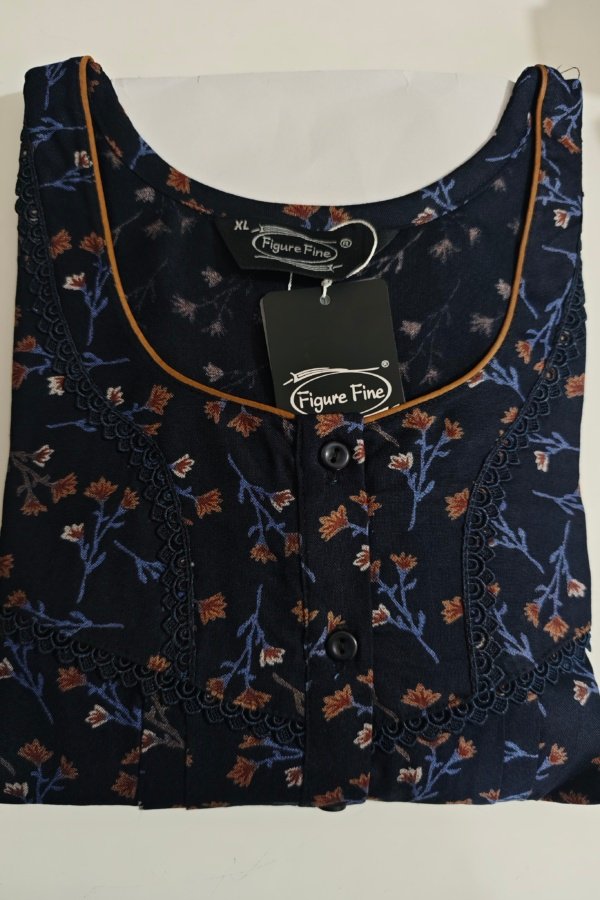 Figure Fine Alpine Nighty XL Black #001049