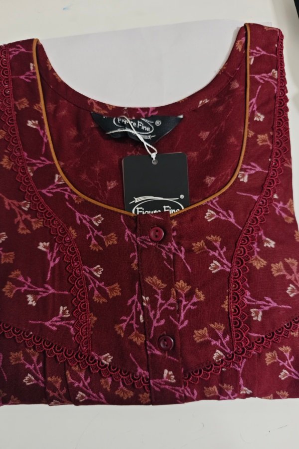 Figure Fine Alpine Nighty XL Crimson #001058