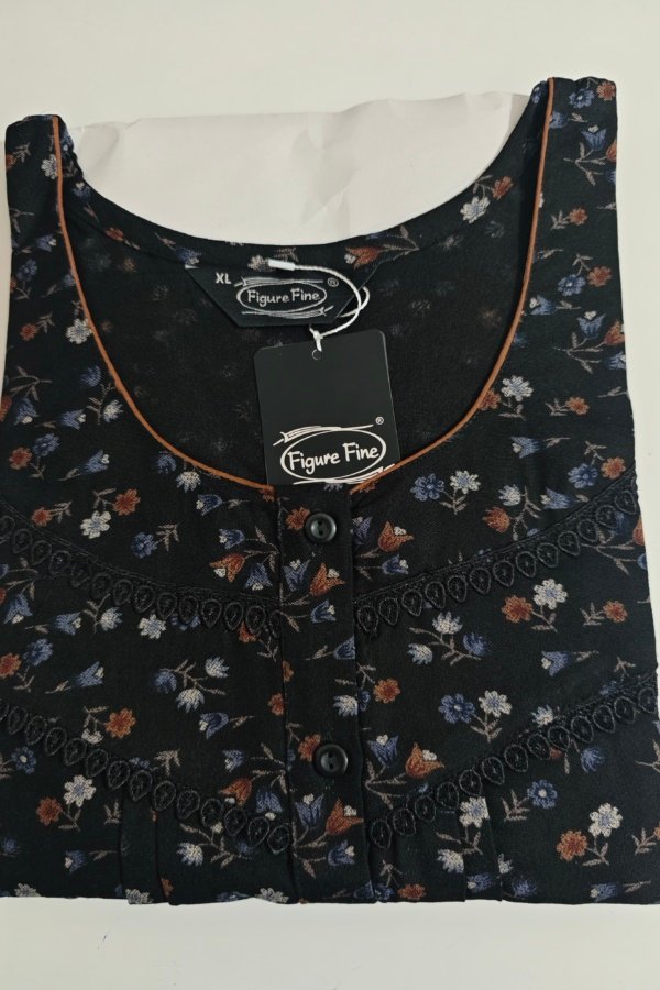 Figure Fine Alpine Nighty XL Black #001070