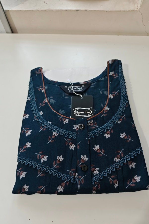 Figure Fine Alpine Nighty XL Blue #001052