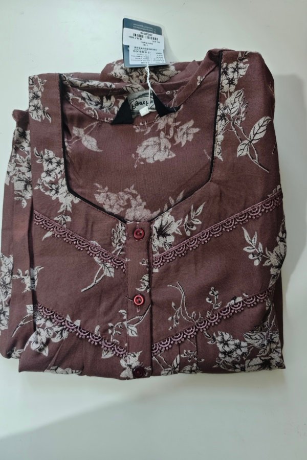 Figure Fine Alpine Nighty XXL Brown #001132