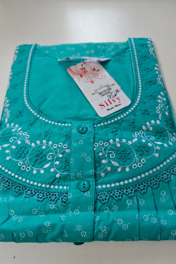 Silvy Premium Nighty L Mint #001263