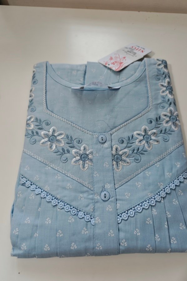 Silvy Premium Nighty XL Blue #001274