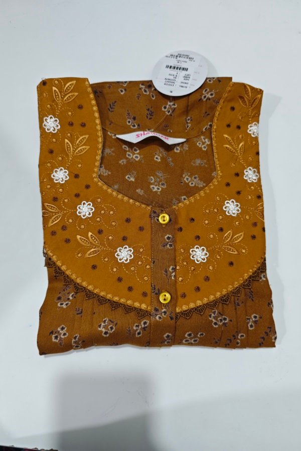 Shandar Premium Nighty XL Orange #001174