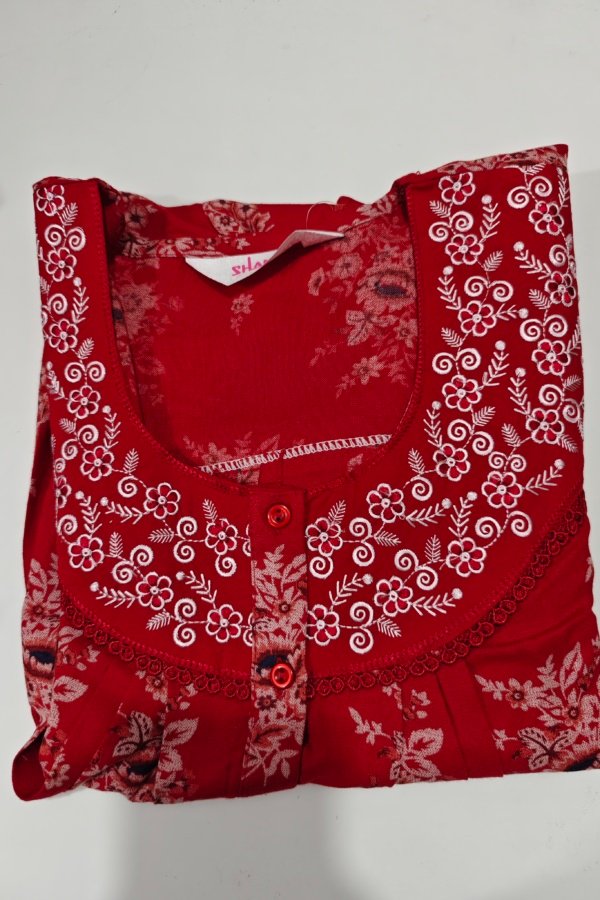 Shandar Premium Nighty XL Dark Red #001172