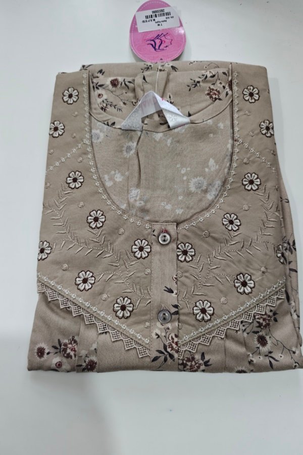 Shandar Premium Nighty XXL Off White #001205