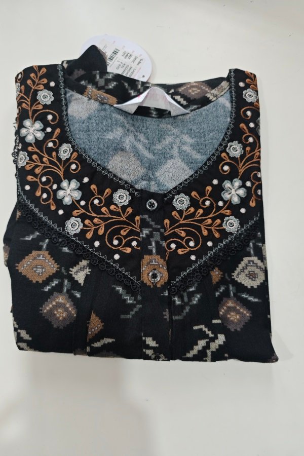 Shandar Premium Nighty XXL Black #001202