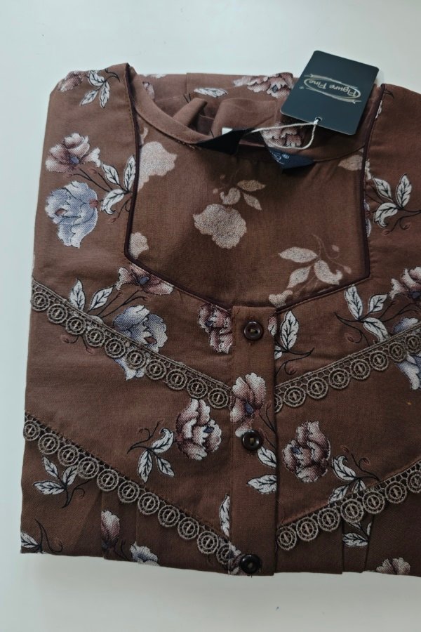 Figure Fine Alpine Nighty XXL Brown #001129