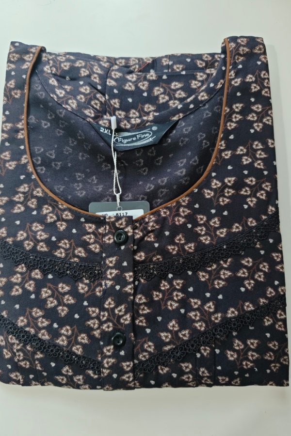 Figure Fine Alpine Nighty XXL Black #001142