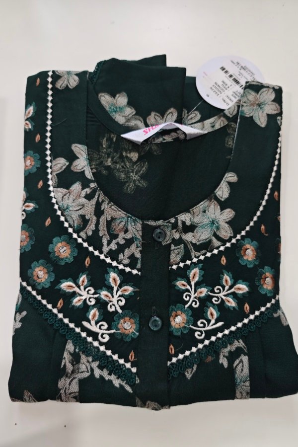 Shandar Premium Nighty L Black #001154