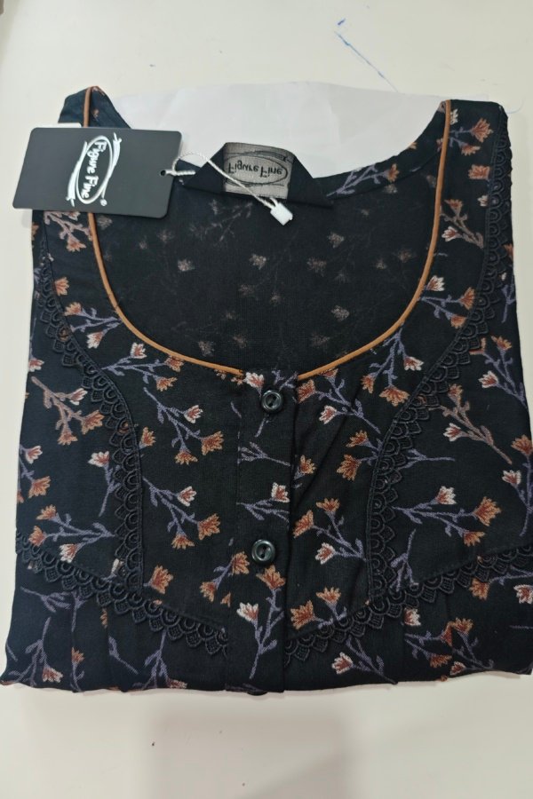 Figure Fine Alpine Nighty XXL Black #001135