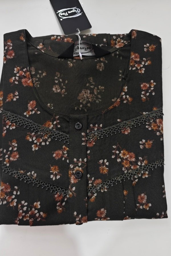 Figure Fine Alpine Nighty L Black #001040