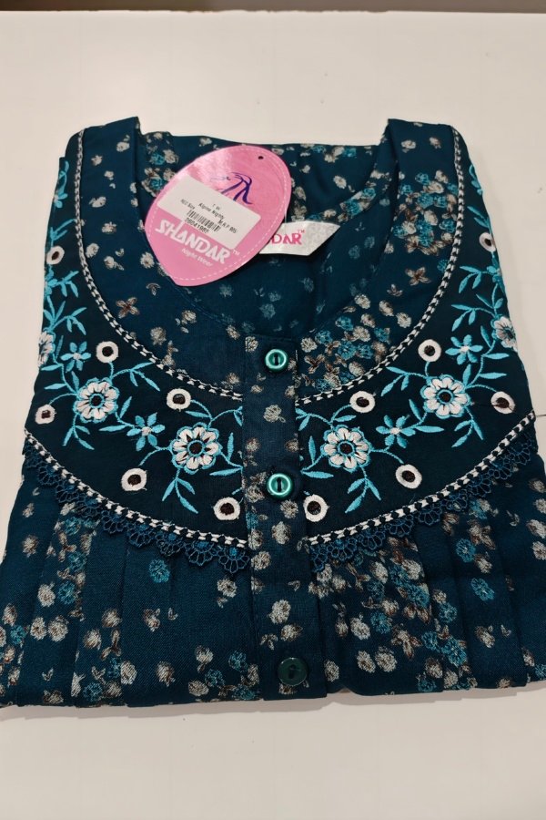 Shandar Premium Nighty L Navy Blue #001153