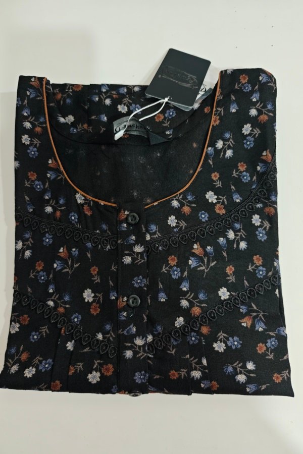 Figure Fine Alpine Nighty L Black #001037