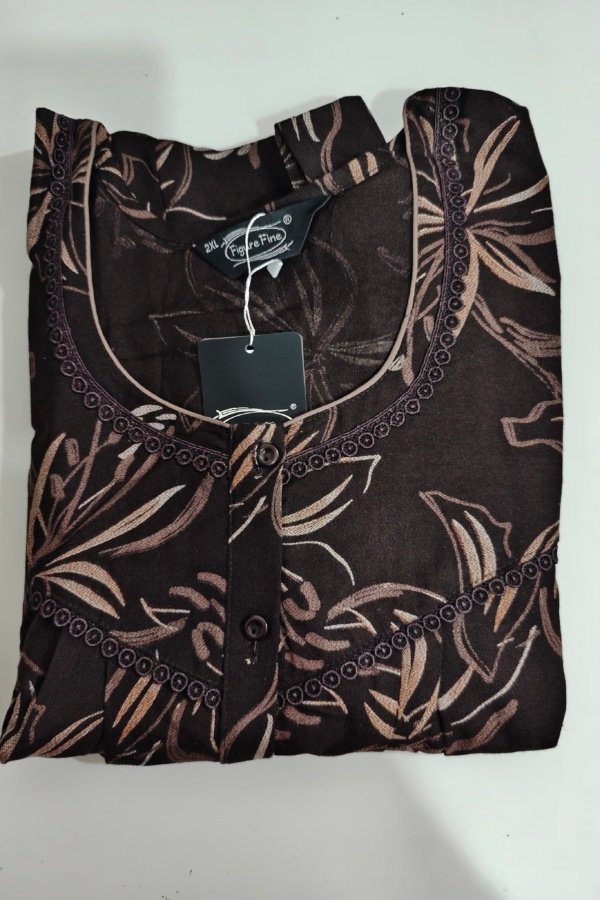 Figure Fine Alpine Nighty XXL Black #001125