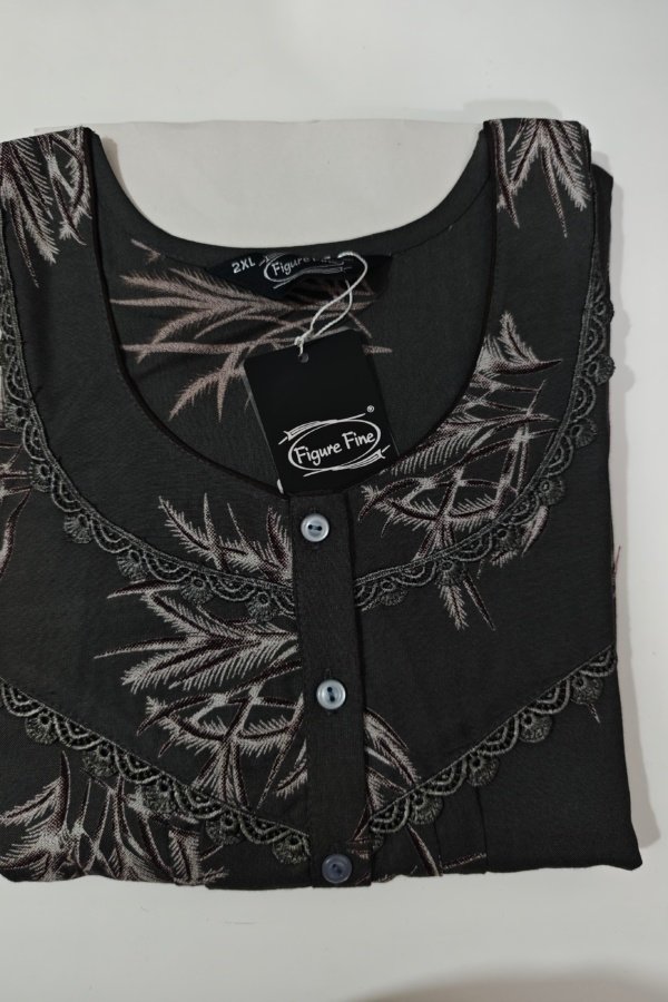 Figure Fine Alpine Nighty XXL Black #001134