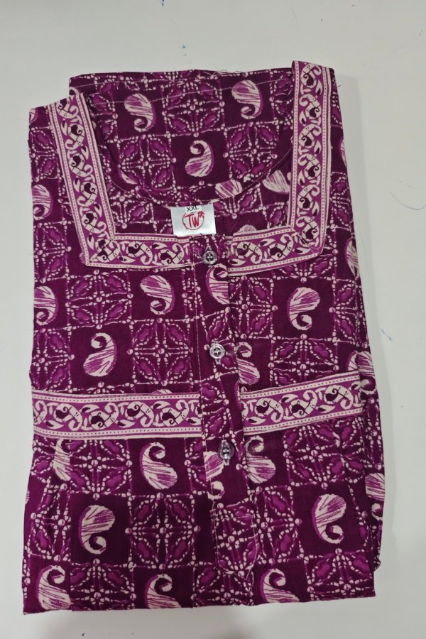 Cotton XXL Maroon #001492