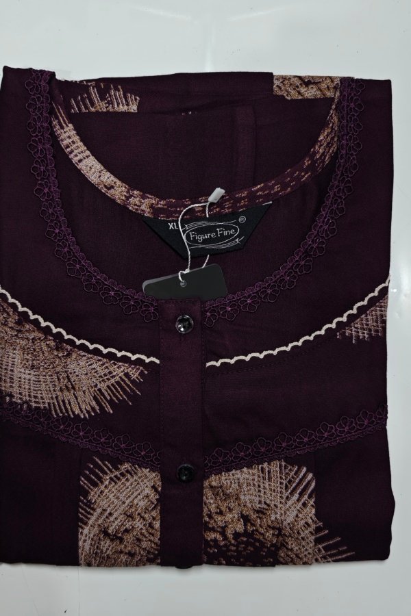Figure Fine Super Fancy Nighty XL Purple #001347