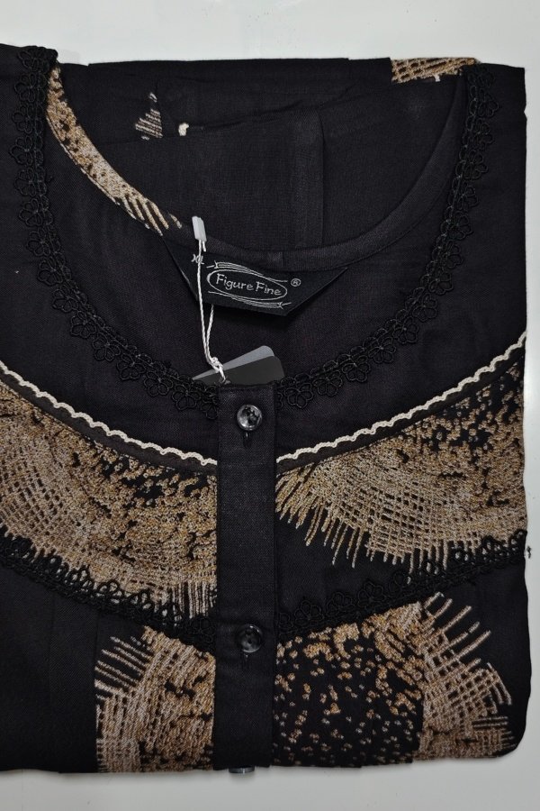 Figure Fine Super Fancy Nighty XL Black #001346
