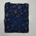 Figure Fine Fancy Lace Nighty L Royal Blue #001541