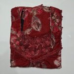 Figure Fine Fancy Lace Nighty L Crimson #001542