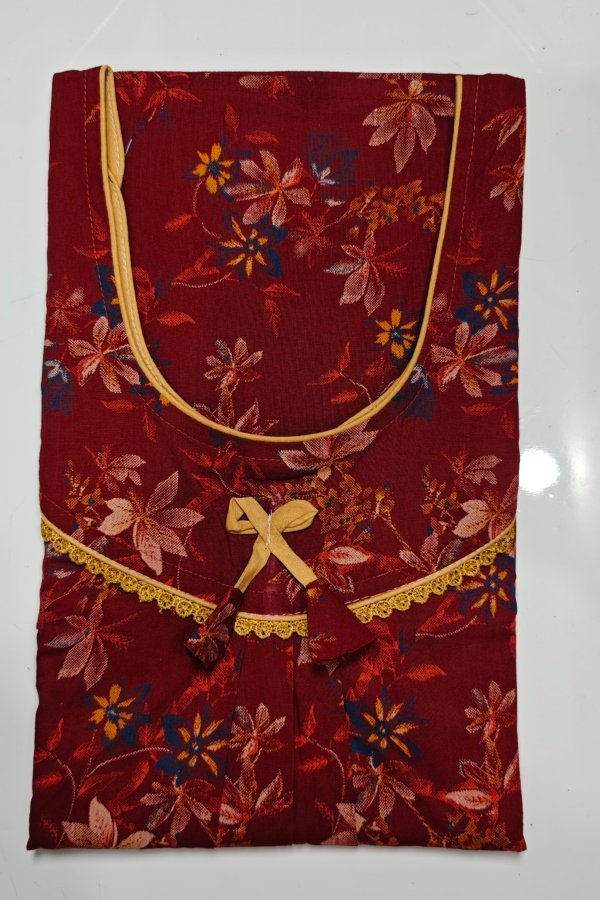 Cotton Regular Dark Red #001436