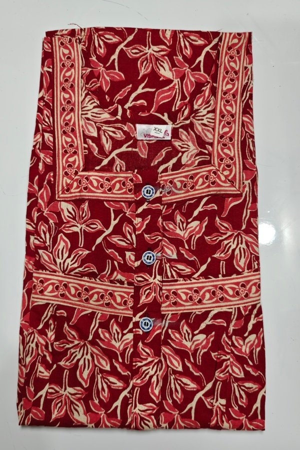 Cotton Regular Dark Red #001418