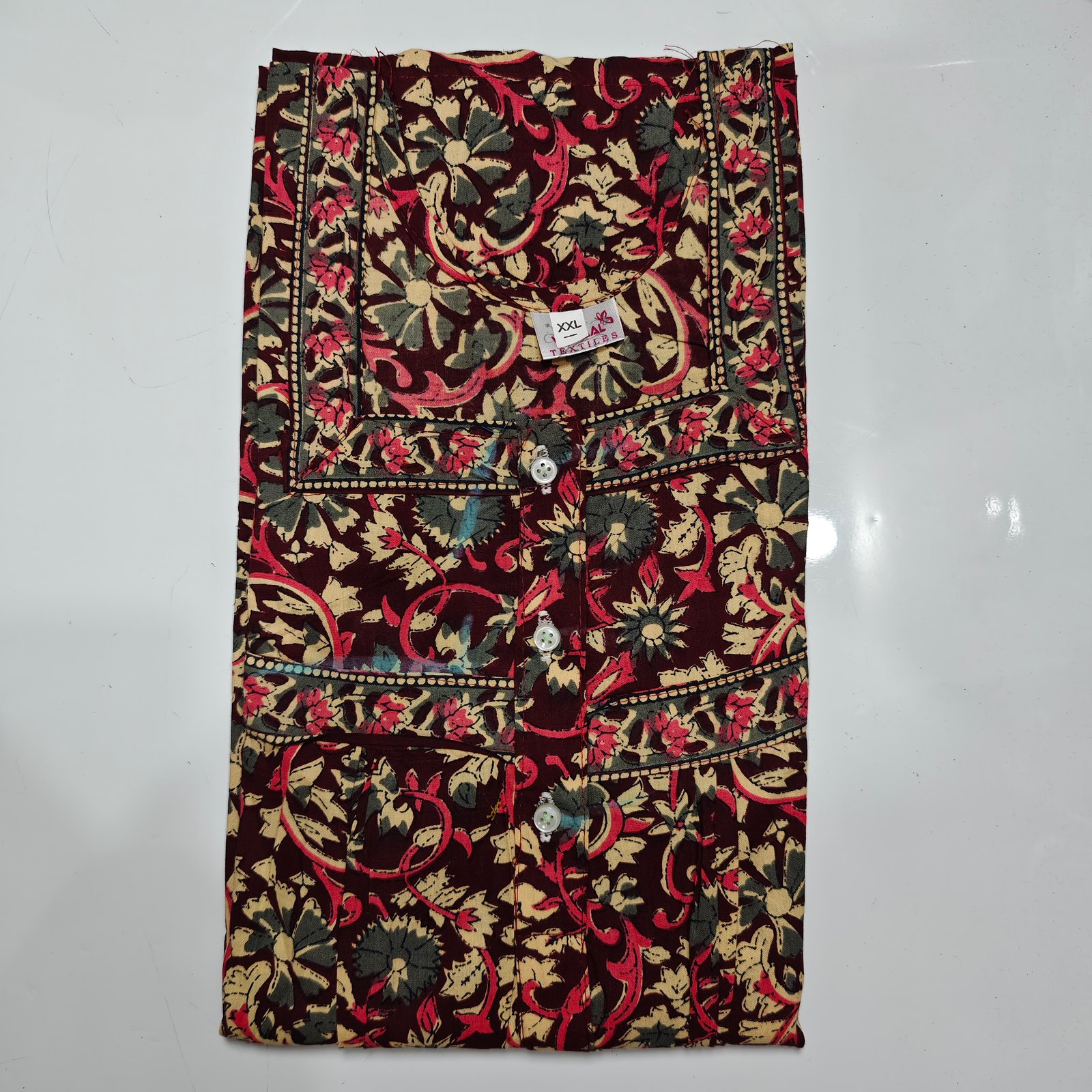 Cotton Regular Dark Red #001419