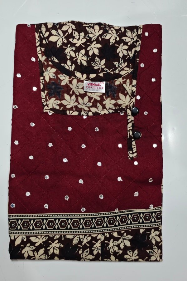 Cotton Regular Maroon #001552