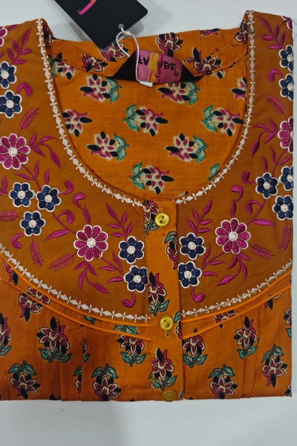 Cotton Regular Orange #001523