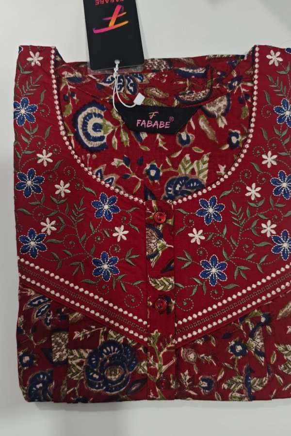 Cotton Regular Crimson #001510