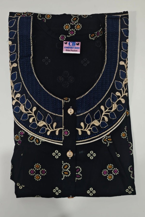 Cotton Regular Black #001402