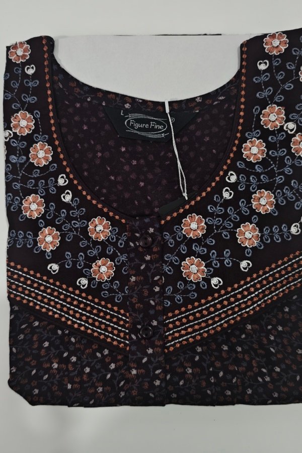 Figure Fine Alpine Nighty L Black #001384