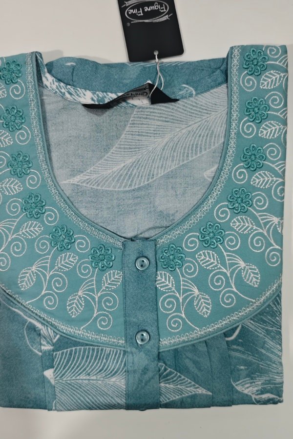 Figure Fine Alpine Nighty L Dark Grey #001397