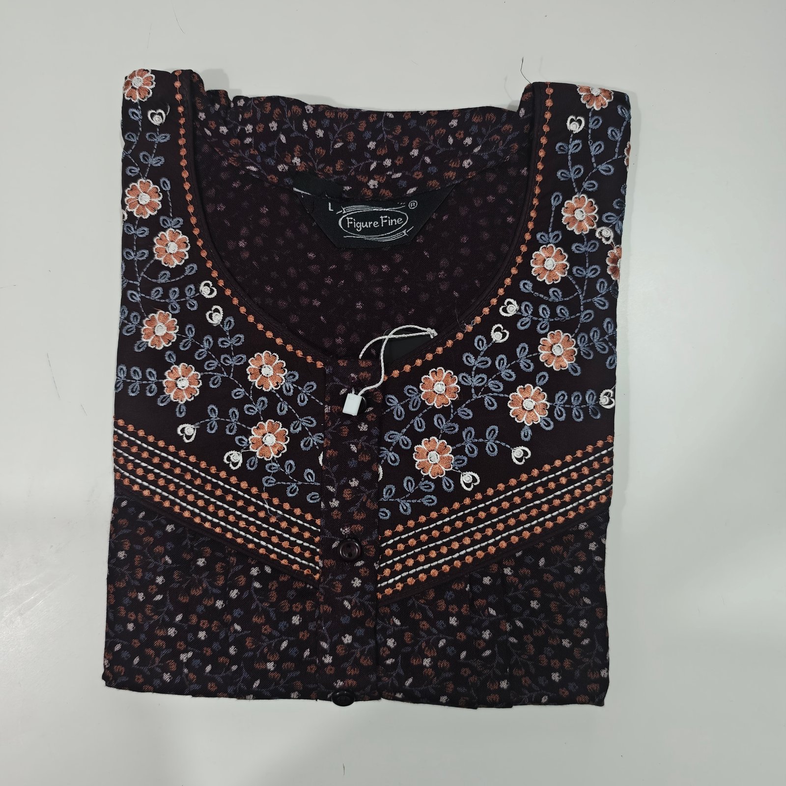 Figure Fine Alpine Nighty L Black #001382