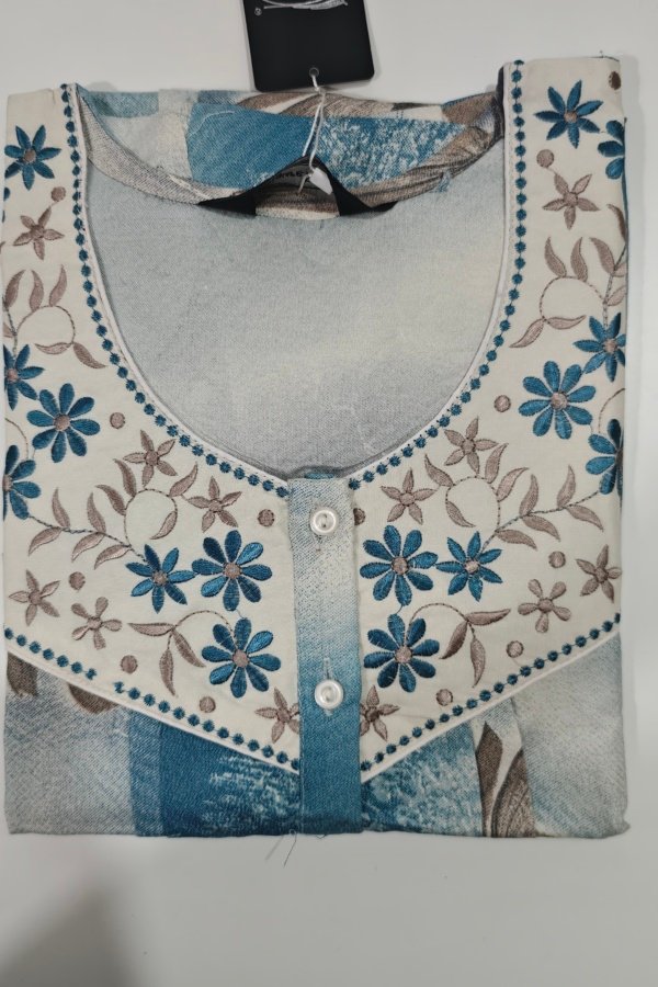 Figure Fine Alpine Nighty L White #001400