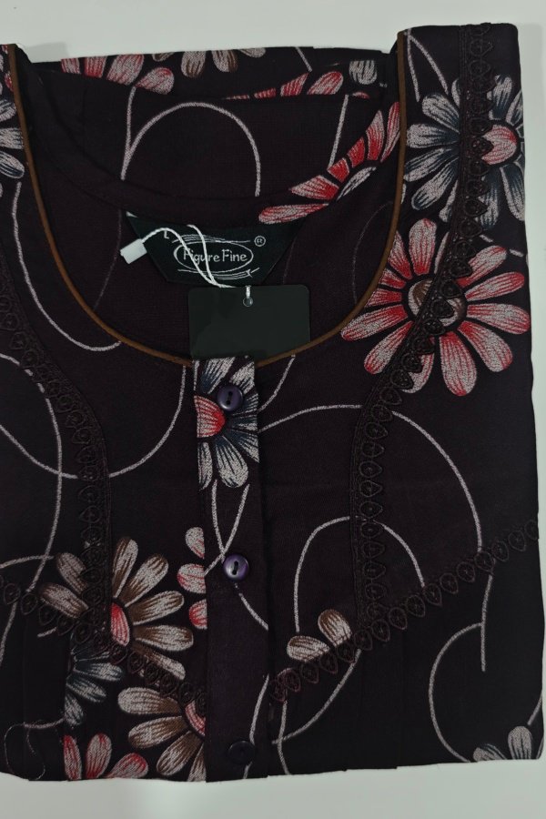 Figure Fine Alpine Nighty L Black #001359