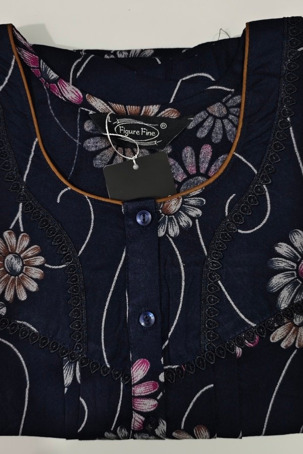 Figure Fine Alpine Nighty L Black #001358
