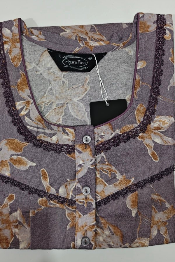 Figure Fine Alpine Nighty L Black #001372