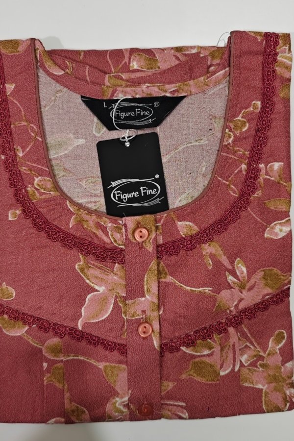 Figure Fine Alpine Nighty L Brown #001375