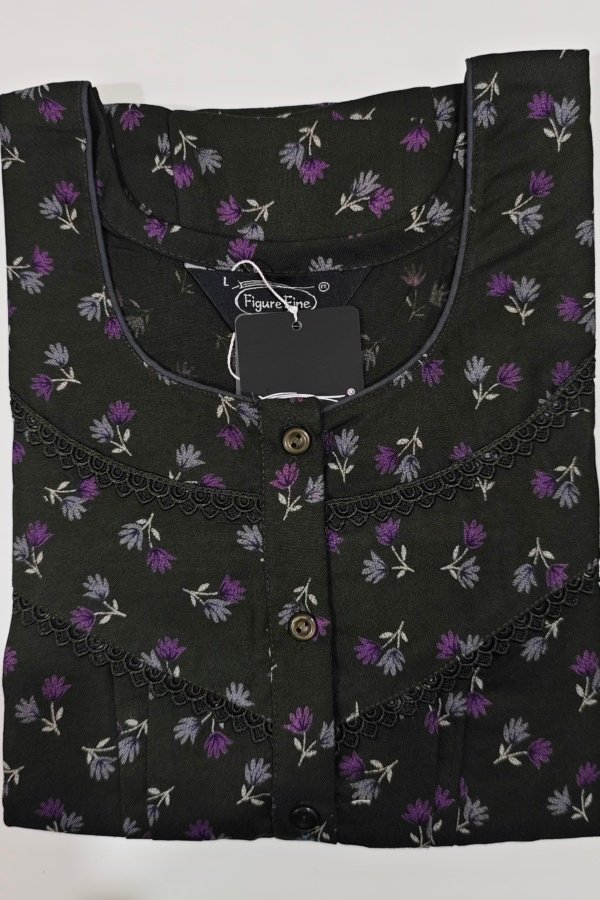 Figure Fine Alpine Nighty L Black #001369