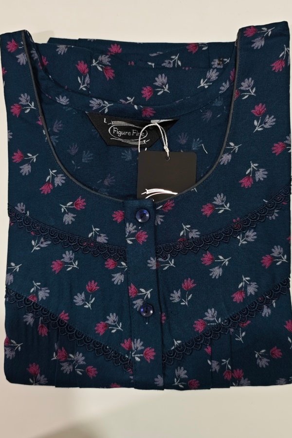 Figure Fine Alpine Nighty L Royal Blue #001370