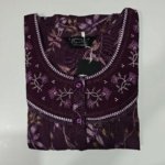 Figure Fine Alpine Nighty L Purple #001350
