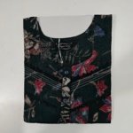 Figure Fine Fancy Lace Nighty Regular Black #001320