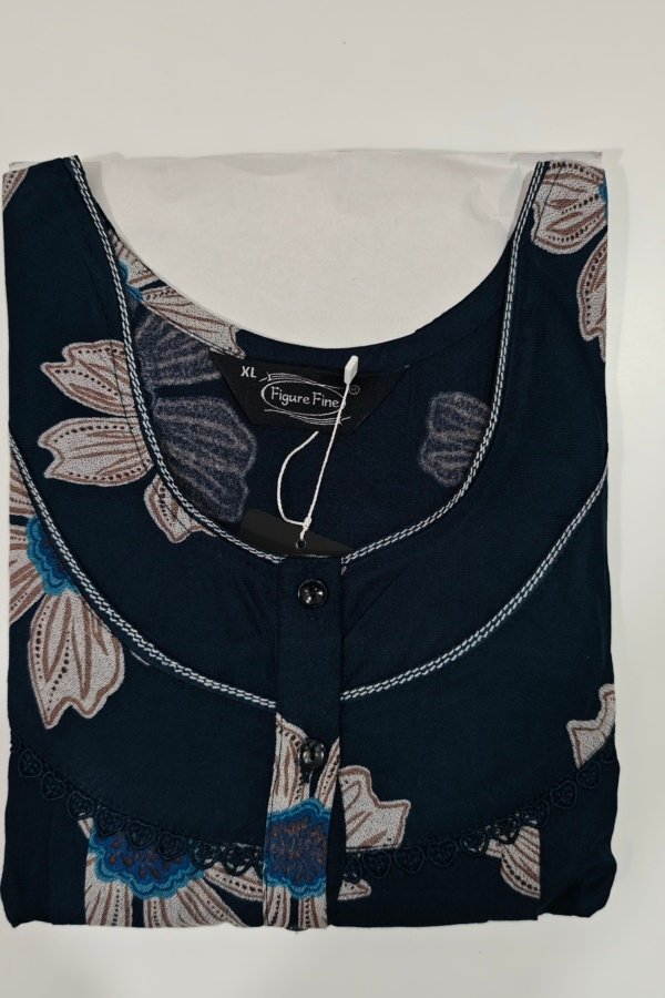 Figure Fine Super Fancy Nighty XL Navy Blue #001337