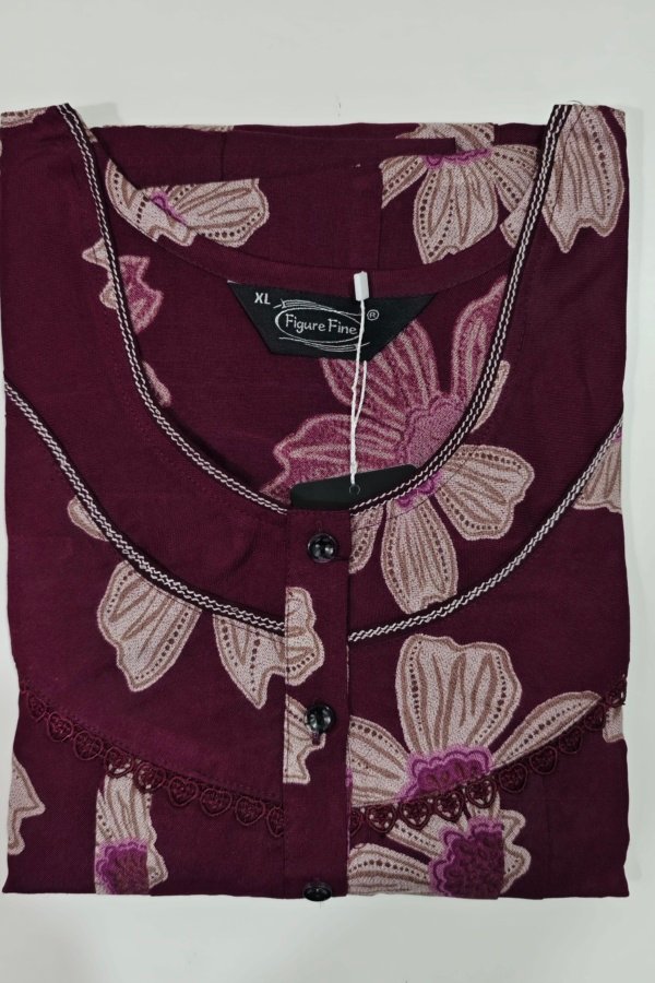 Figure Fine Super Fancy Nighty XL Hot Pink #001338