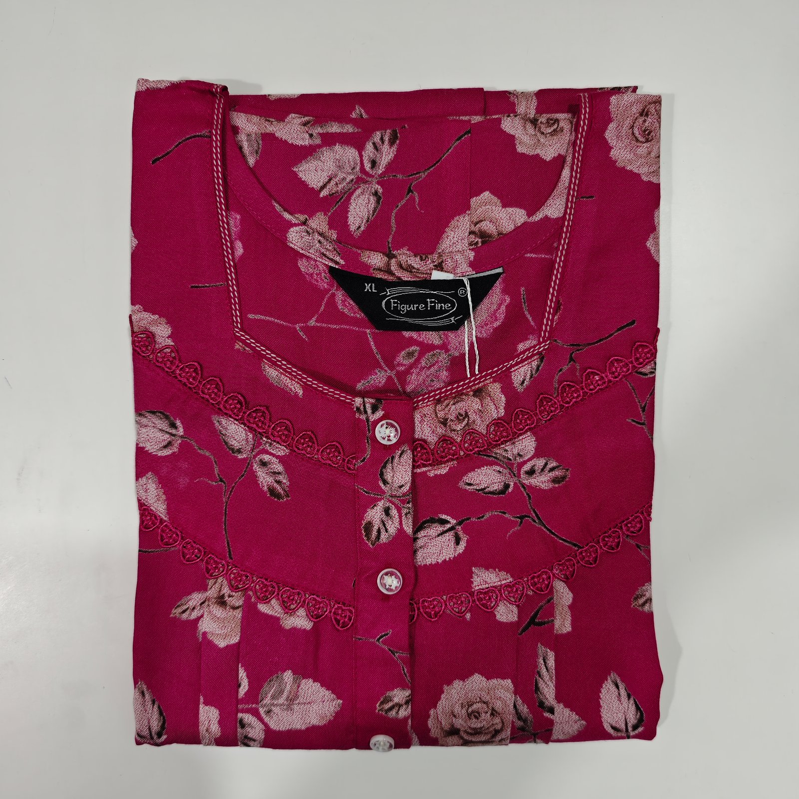 Figure Fine Super Fancy Nighty XL Maroon #001341