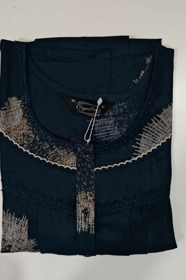 Figure Fine Super Fancy Nighty XL Dark Green #001336